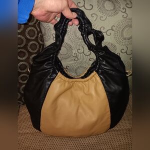 BE&D butter soft leather hobo bag